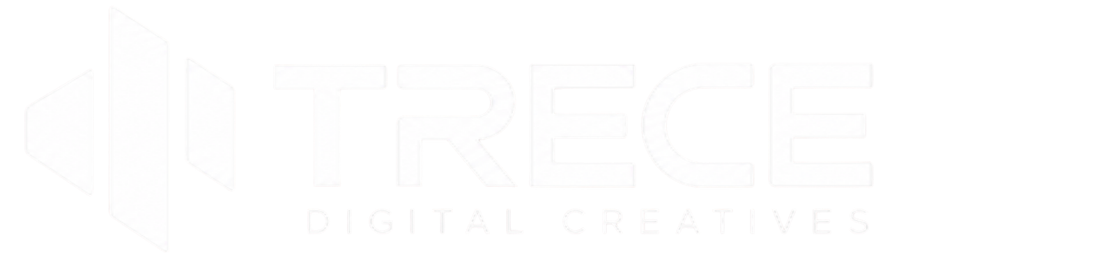 trece digital creatives logo white